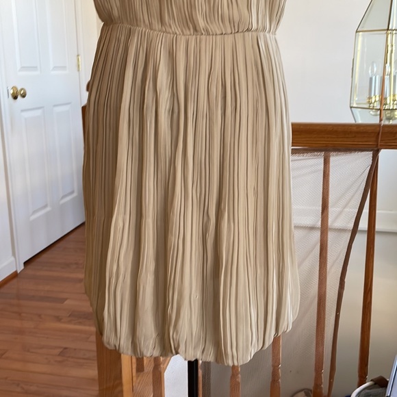 Theory Pleated Silk Dress - Picture 6 of 8